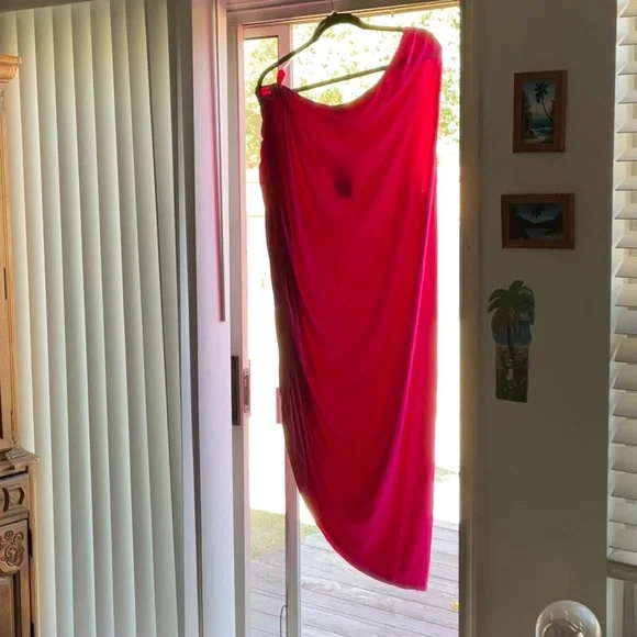 New A New Day Off the shoulder Dress size 3x. - Fushica. STOCK PHOTO - Picture 3 of 6